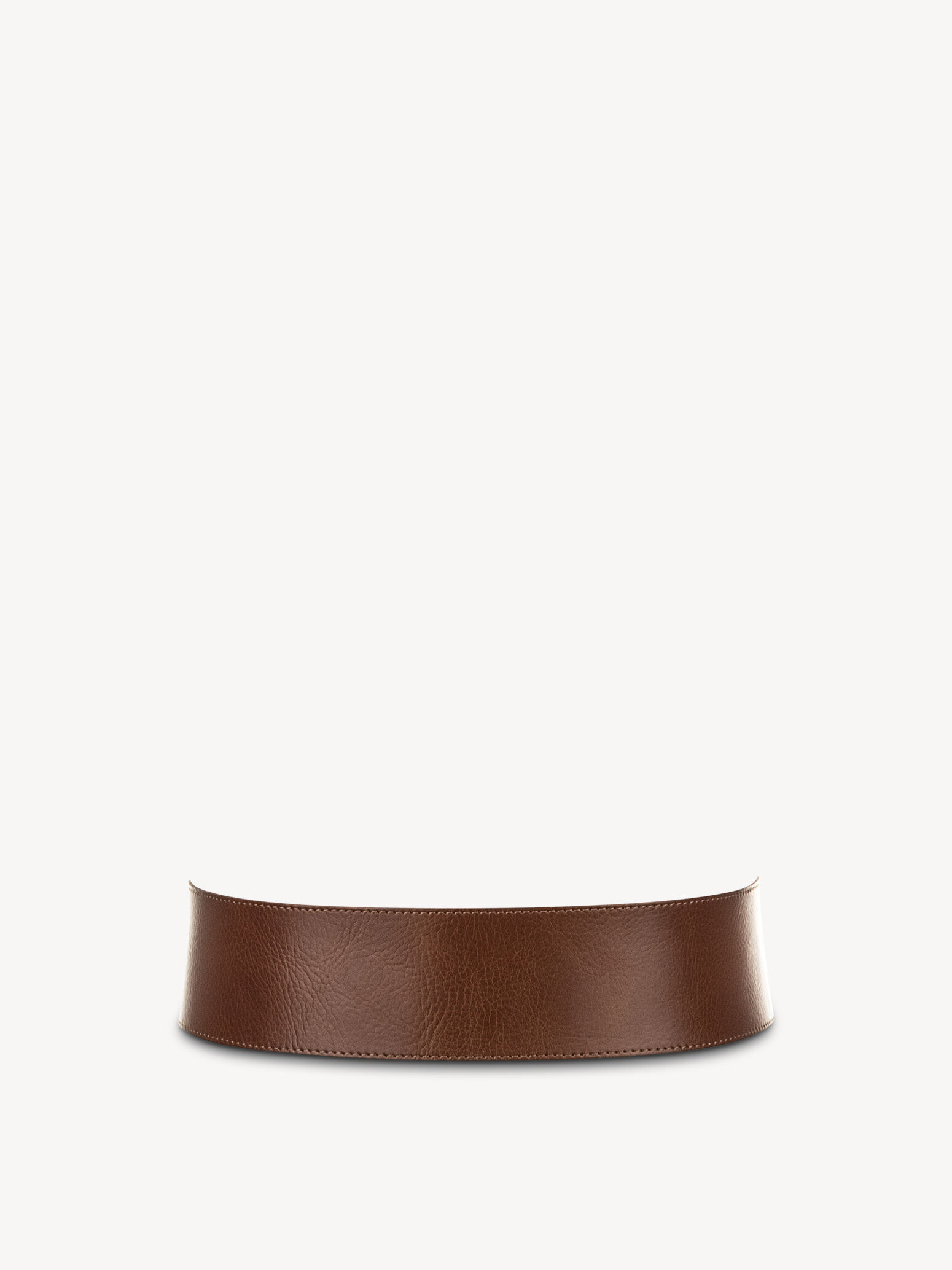 Ceinture de taille en cuir - marron