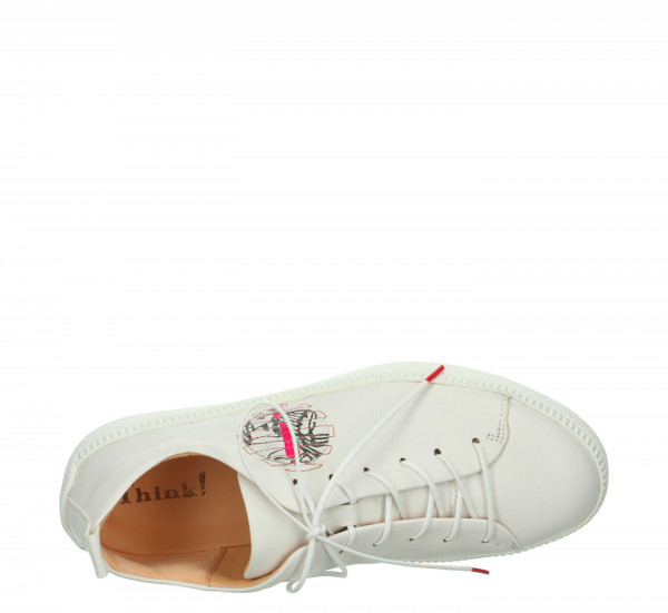 TURNA Damen Sneaker low - Bianco/Kombi