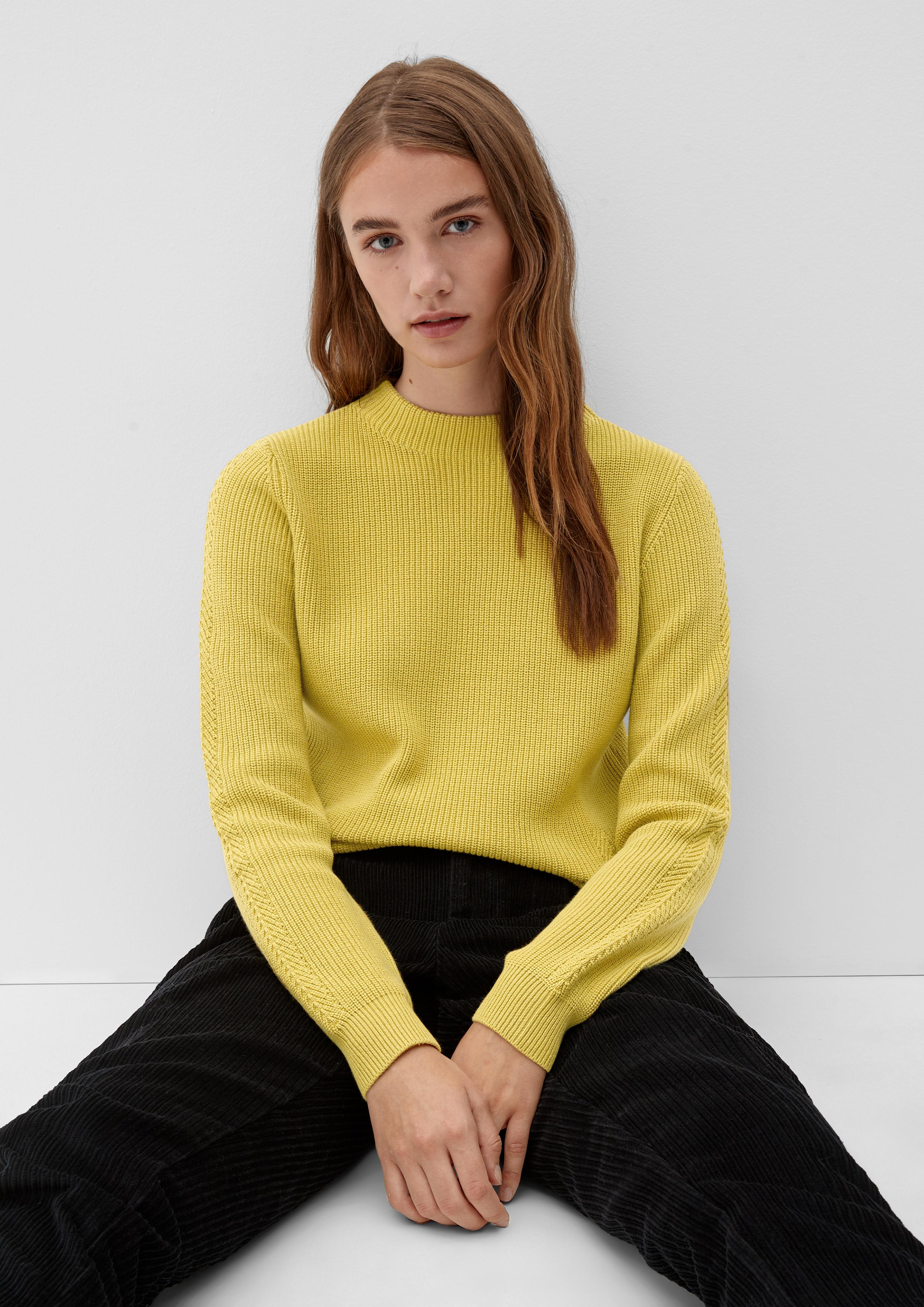 Strickpullover mit Stehkragen  2121133-1491