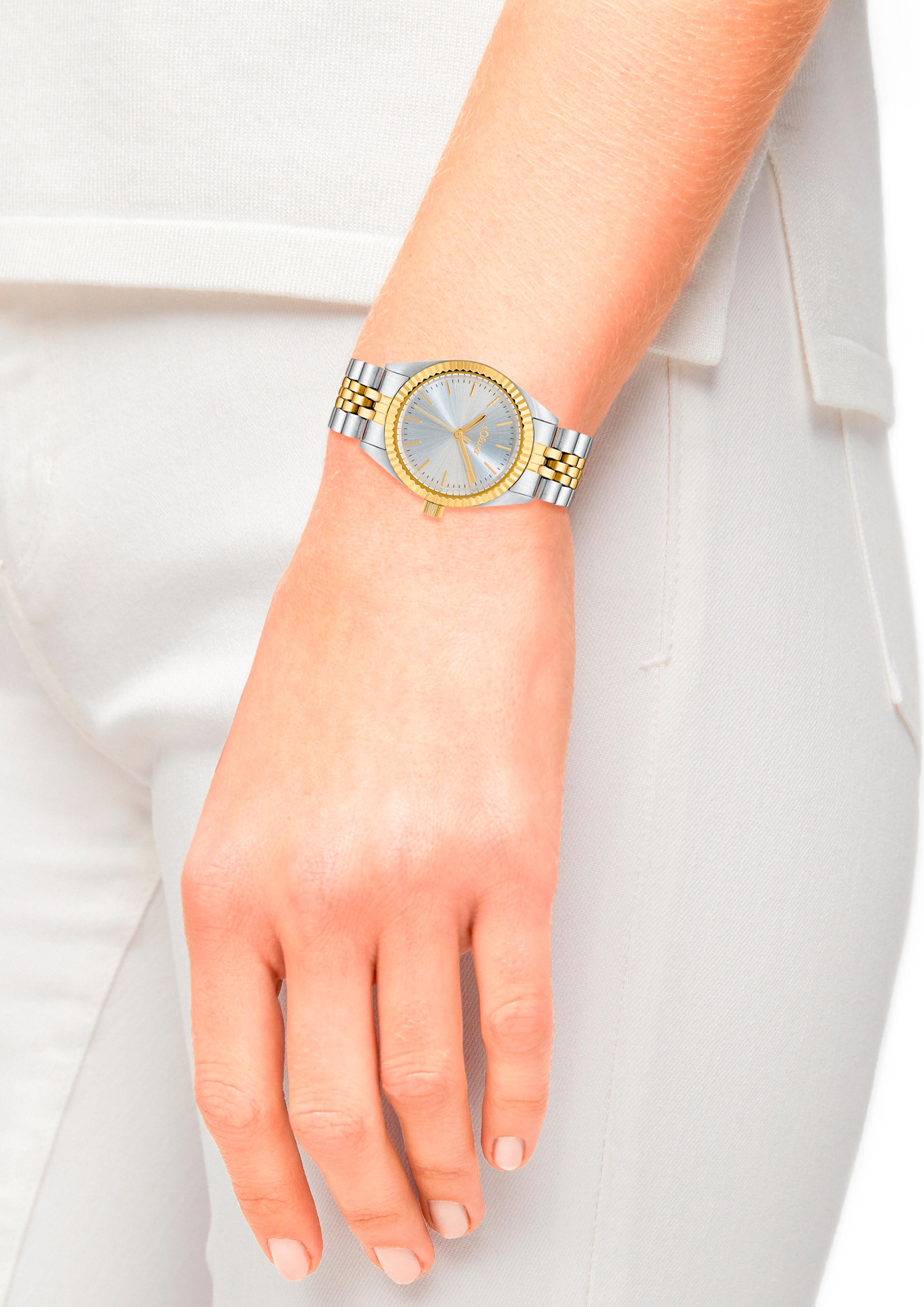 Edelstahluhr mit Gliederband  6006352-19B0