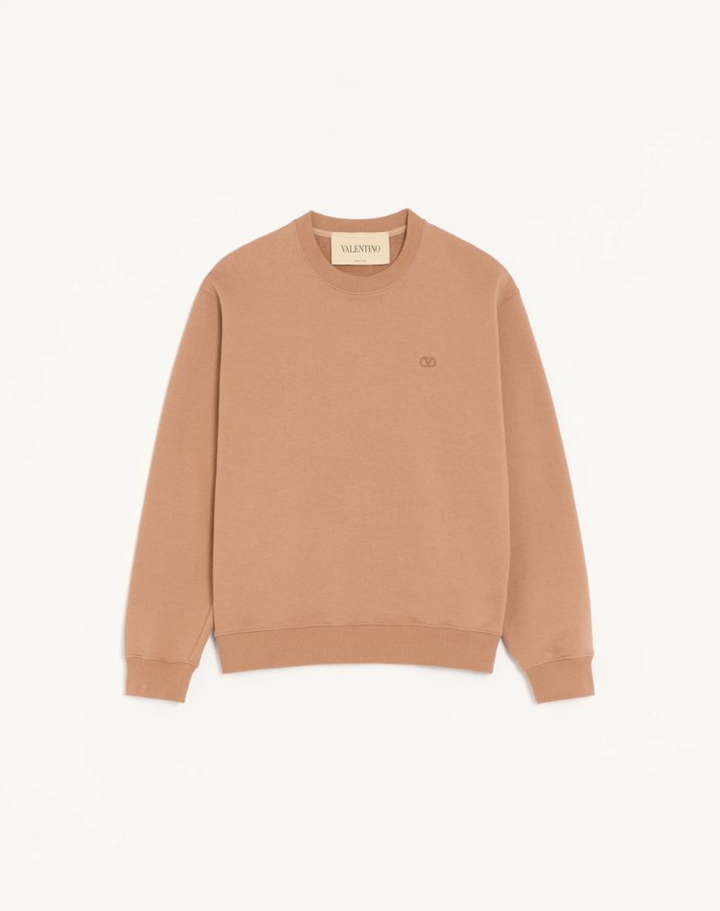 Valentino bomuldssweatshirt med VLogo-broderi