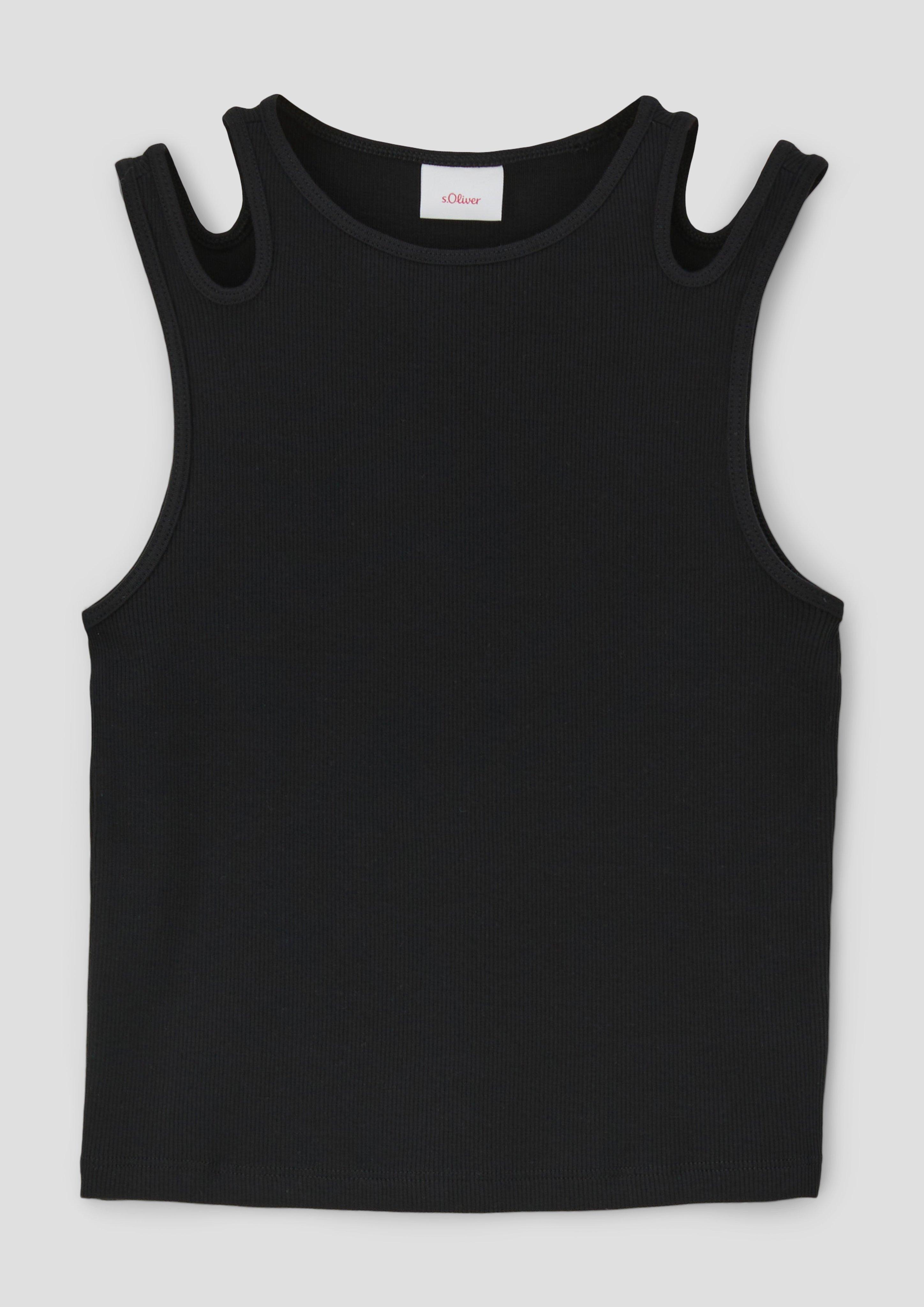 Tank-Top aus Baumwollstretch  2140203-9999