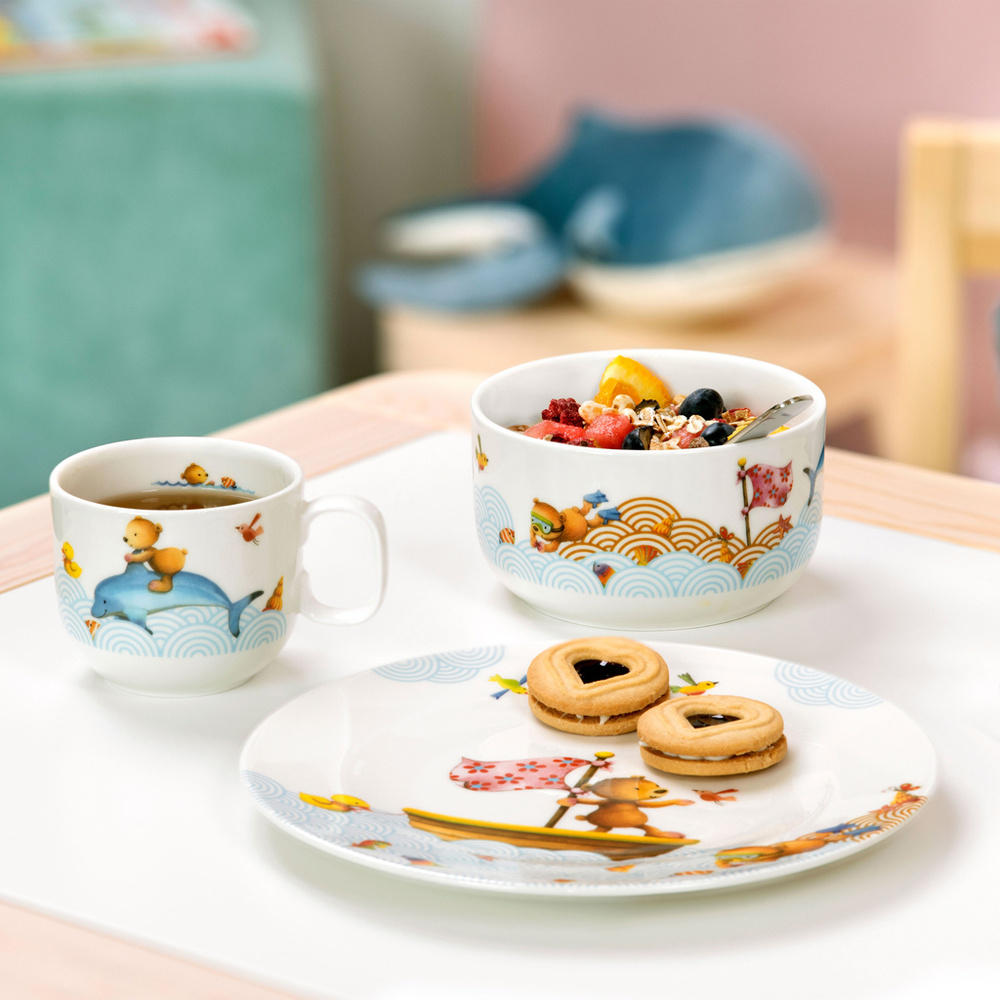 Villeroy & Boch Mug avec 1 anse pour enfants petite Happy as a Bear Vaisselle pour enfant
