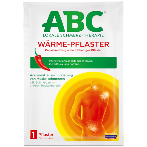 ABC Wärme-Pflaster Capsicum  1 St  Pflaster