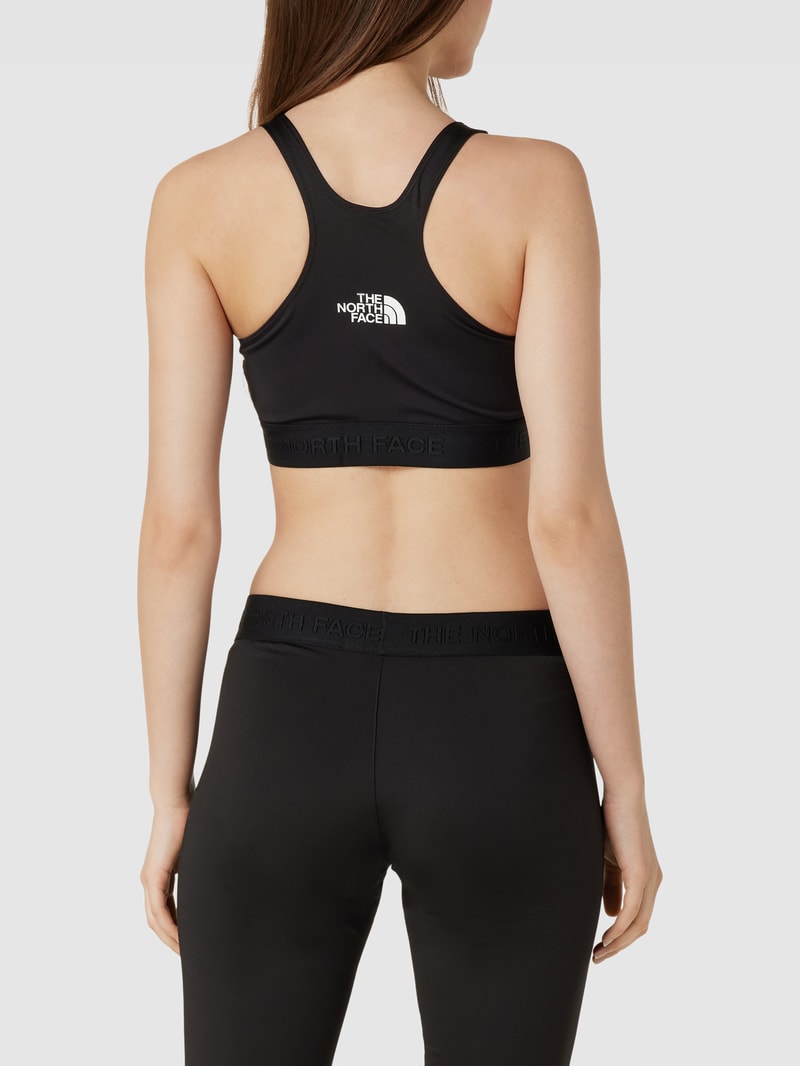 Multifunktions-BH mit Logo-Print in schwarz