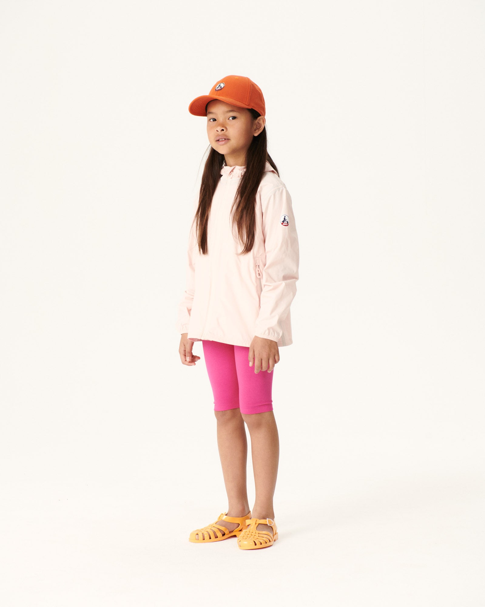 Imperméable à capuche Rose clair enfant Madeira