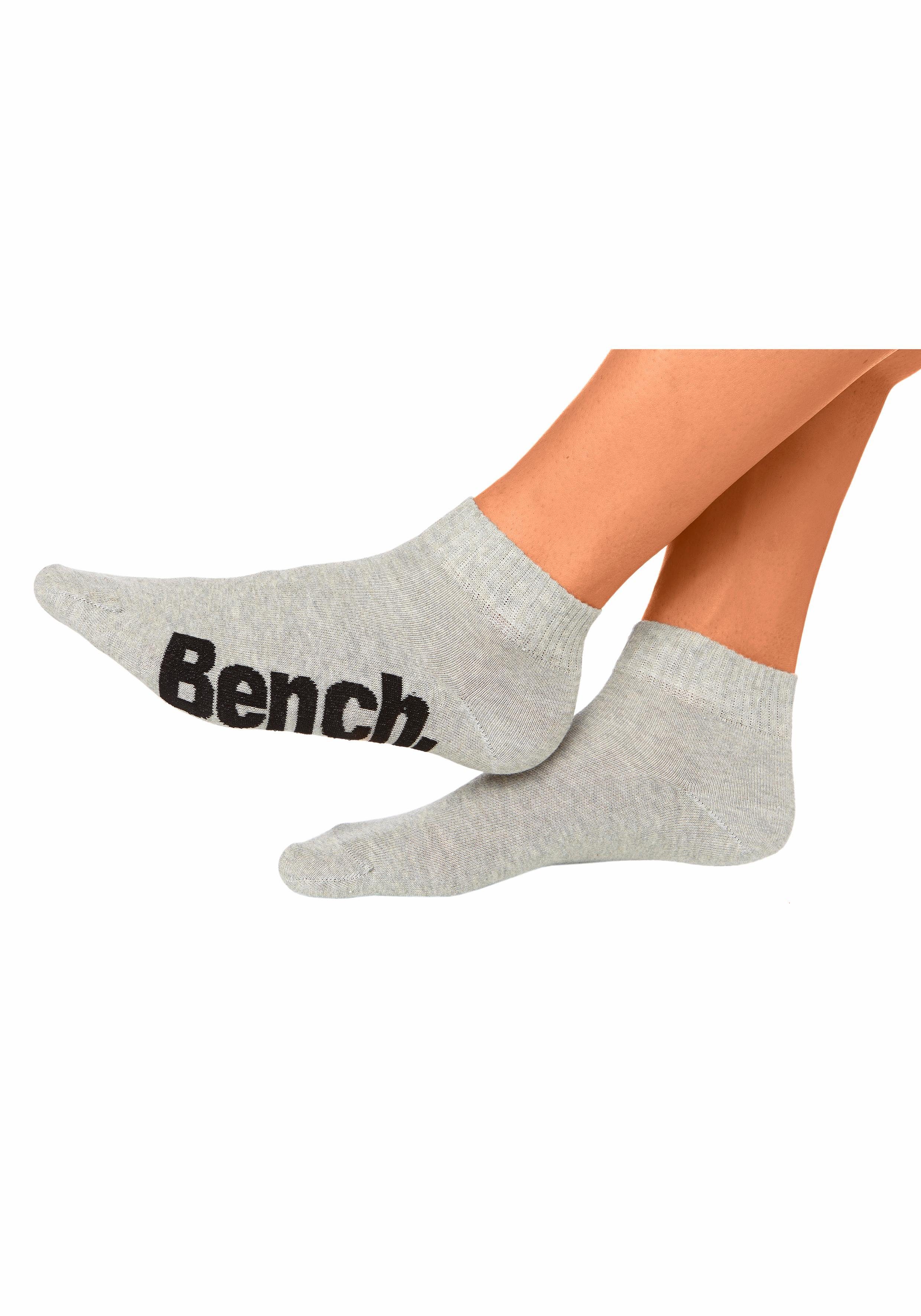 Bench. Kurzsocken (Set, 6-Paar) mit komfortablem Rippbündchen