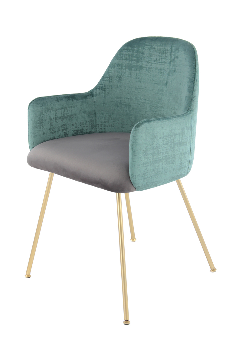 Kayoom Stuhl Richard 525 Grün / Grau