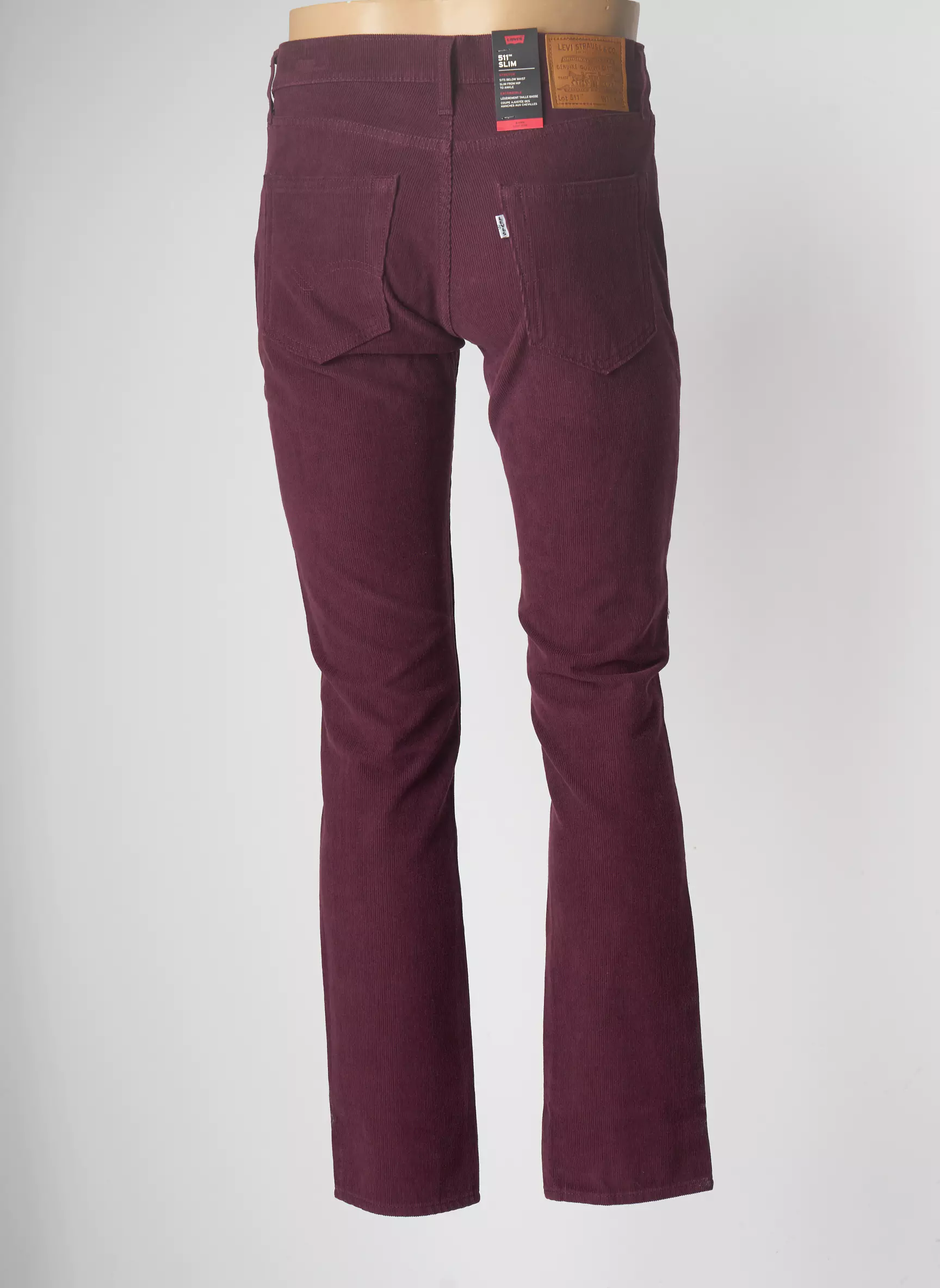 Levis Pantalons Slim Homme couleur violet
