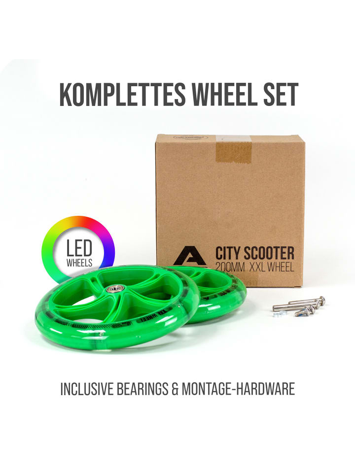 Apollo City Scooter Ersatzräder 200 mm 