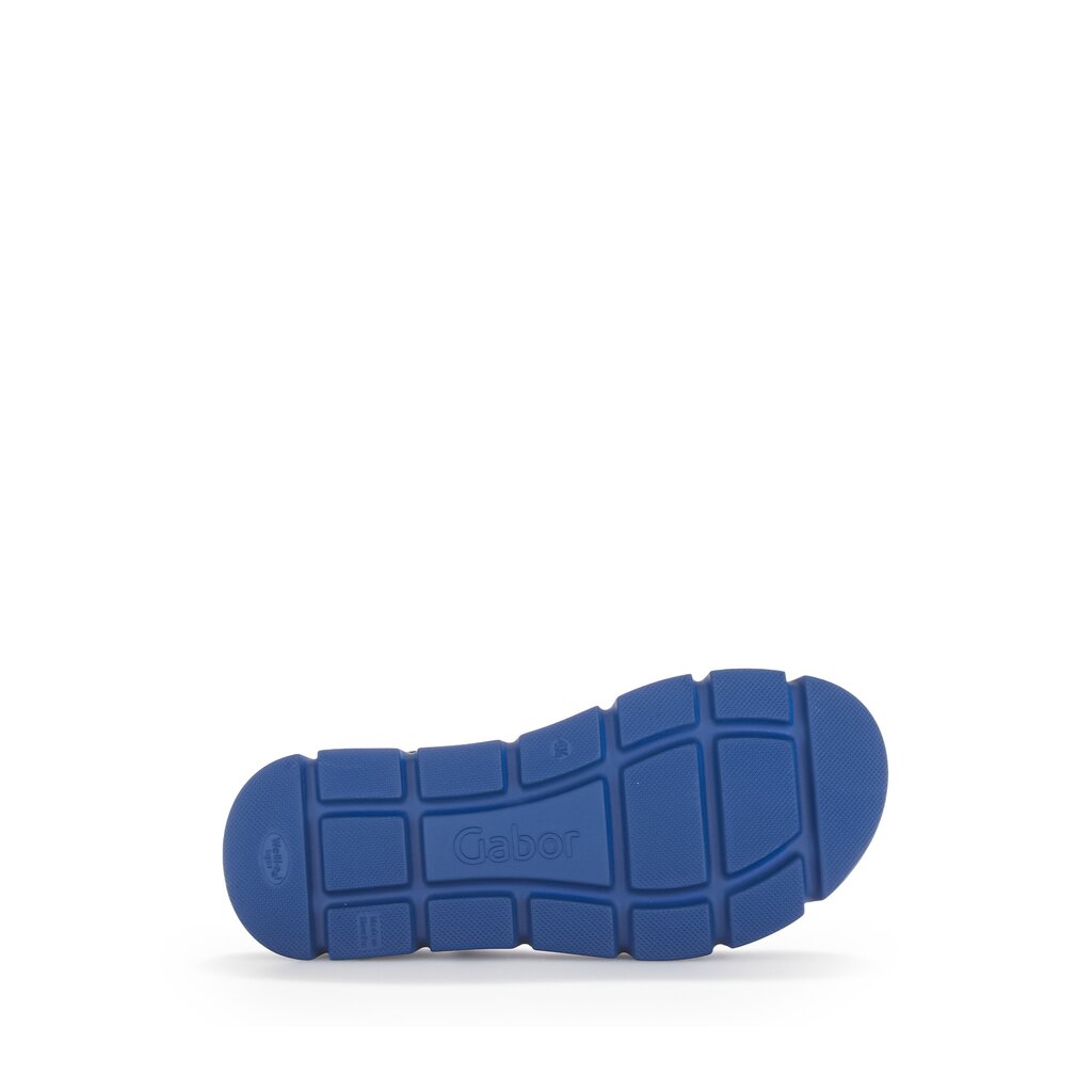 Gabor fashion Plateau Sandale blau