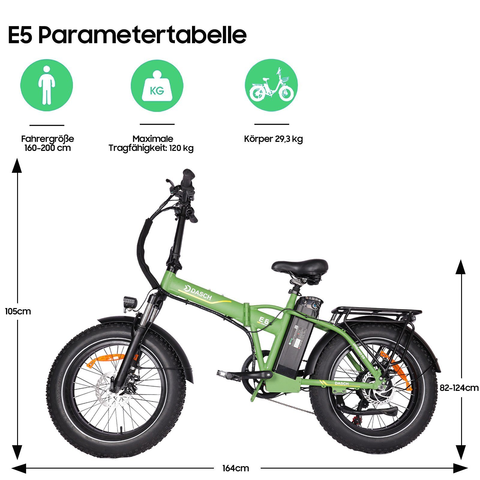 iceagle E-Bike Elektrofahrrad E6 Klapprad E-Bike E-Falträder 20 Zoll, Bürstenloser Hochgeschwindigkeitsmotor, (48V 12Ah Akku E-Mountainbike,mit intelligentem BMS. App und Kreuzfahrt, verstellbarer Sitz, für Erwachsene, Herren Damen), 7-Gang-Getriebe,