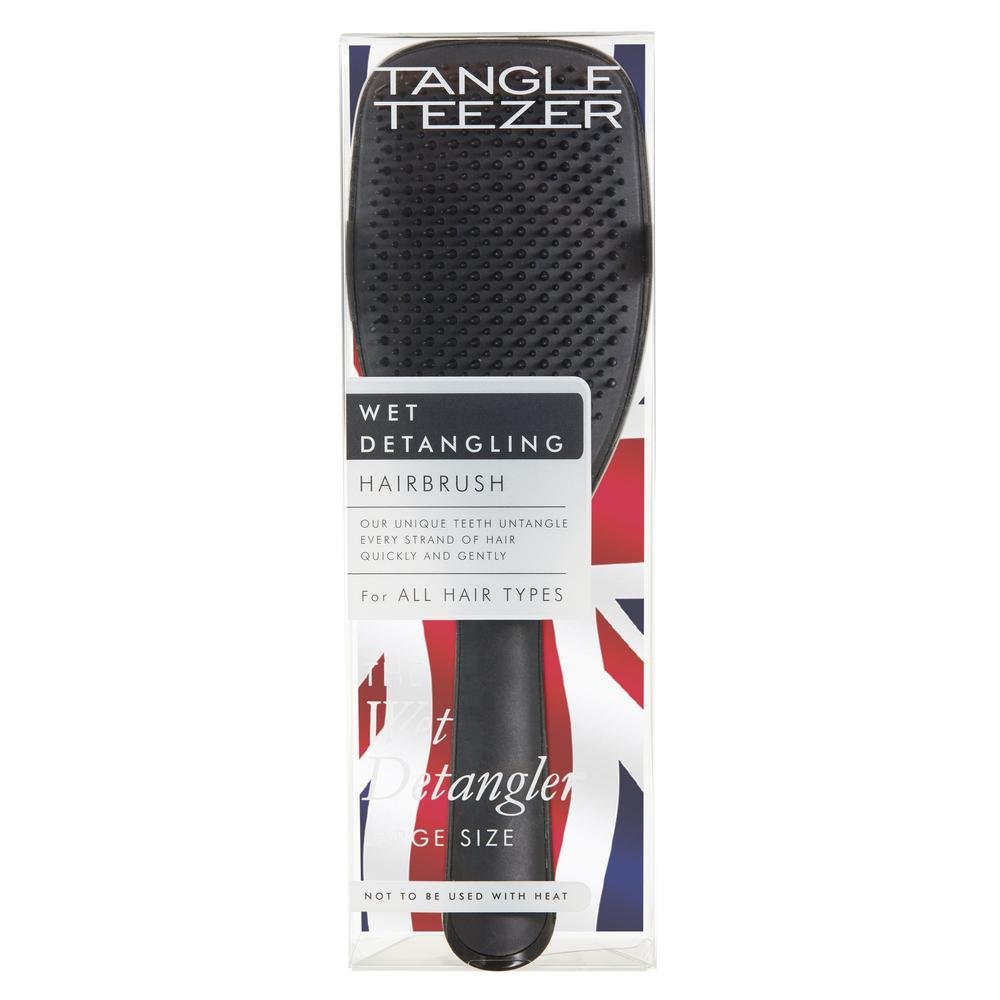 Tangle Teezer Wet Detangler Large Black Gloss