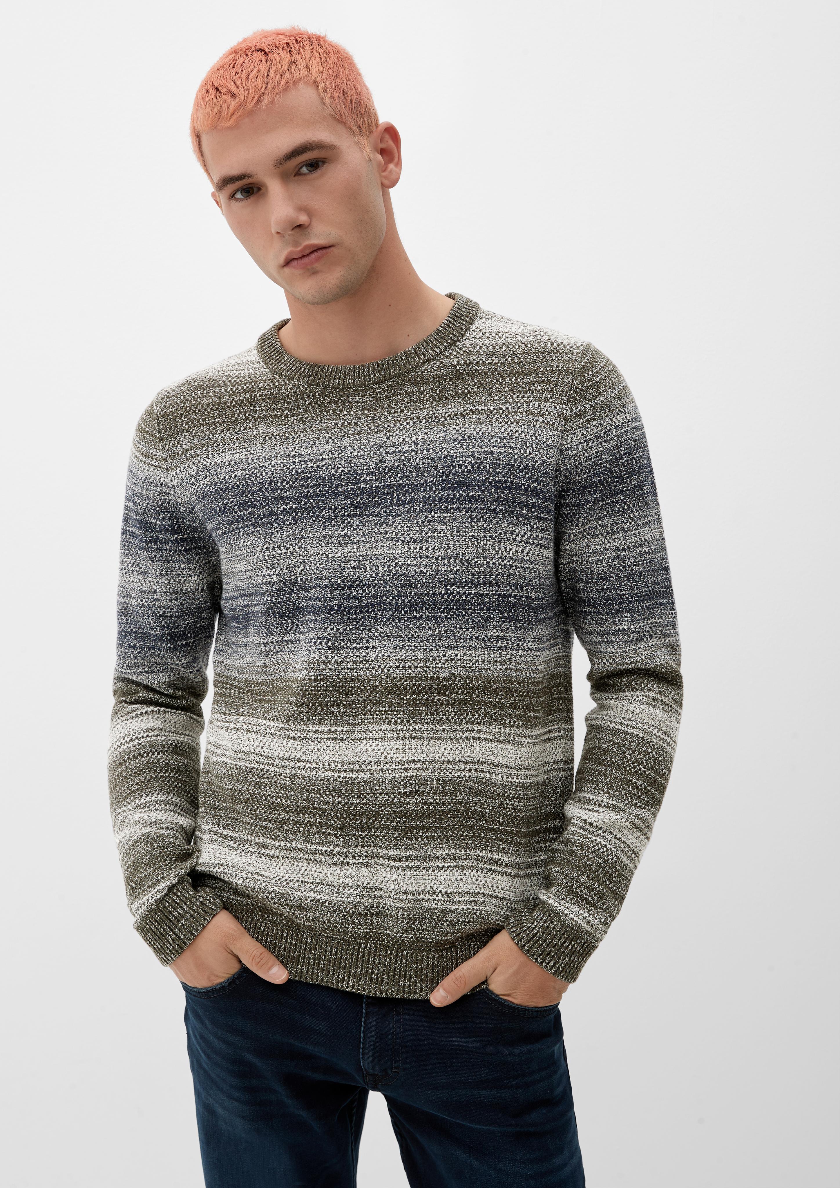 Strickpullover im Streifendesign  2118715-58W0