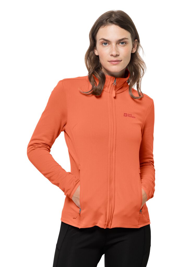 PEAK GRID FLEECE W Fleecejacke Damen