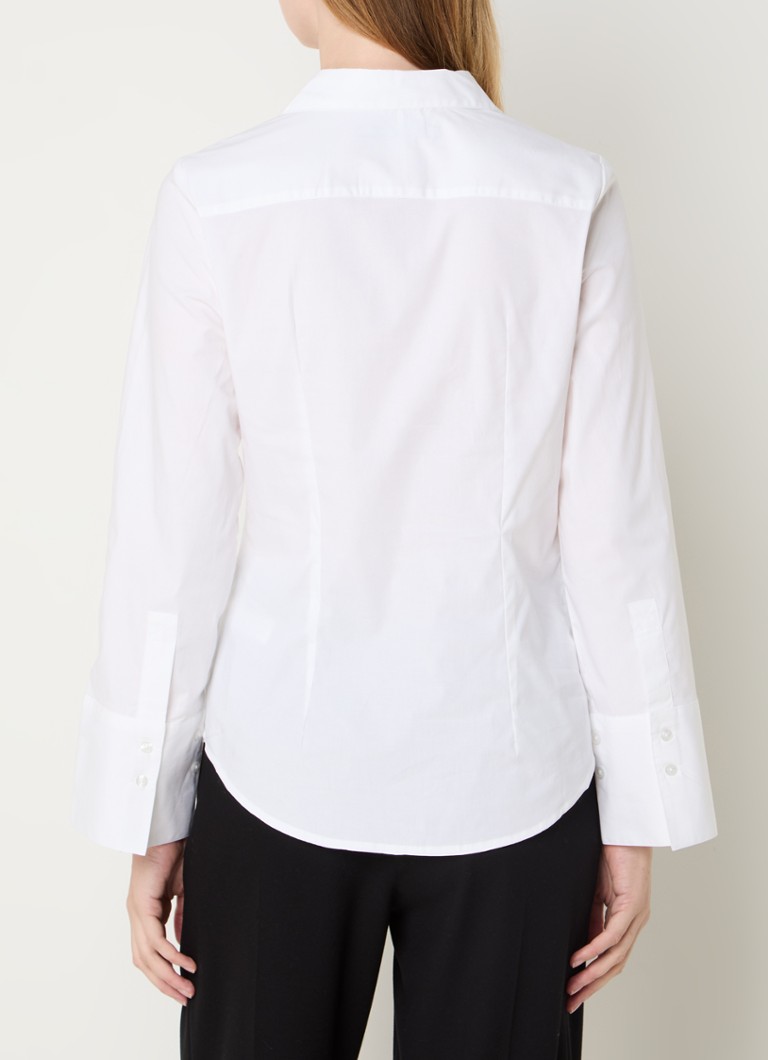 French Connection  Isabelle blouse met asymmetrische zoom