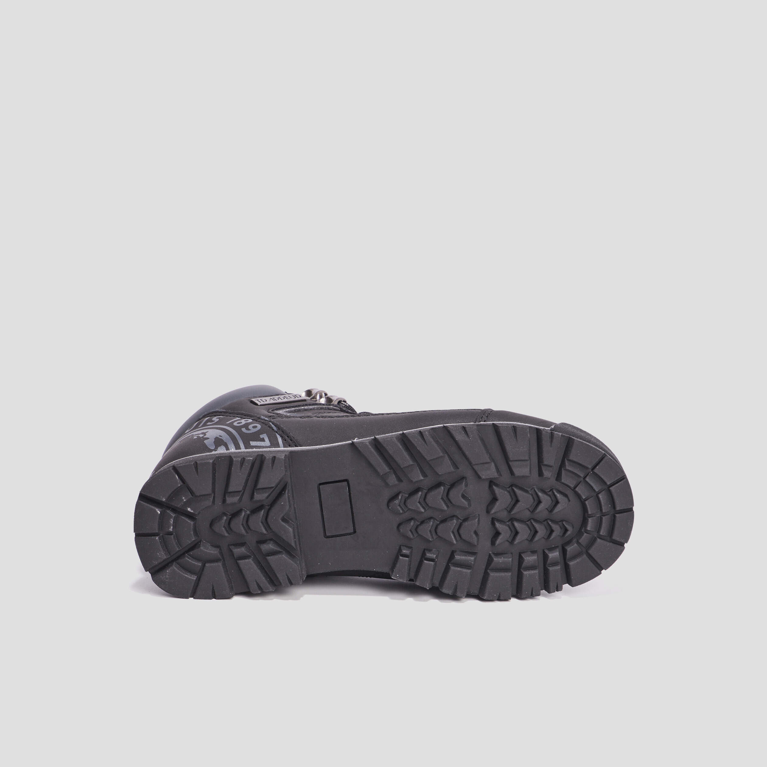Bottines à lacets Trappeur Babino noir garçon | La Halle