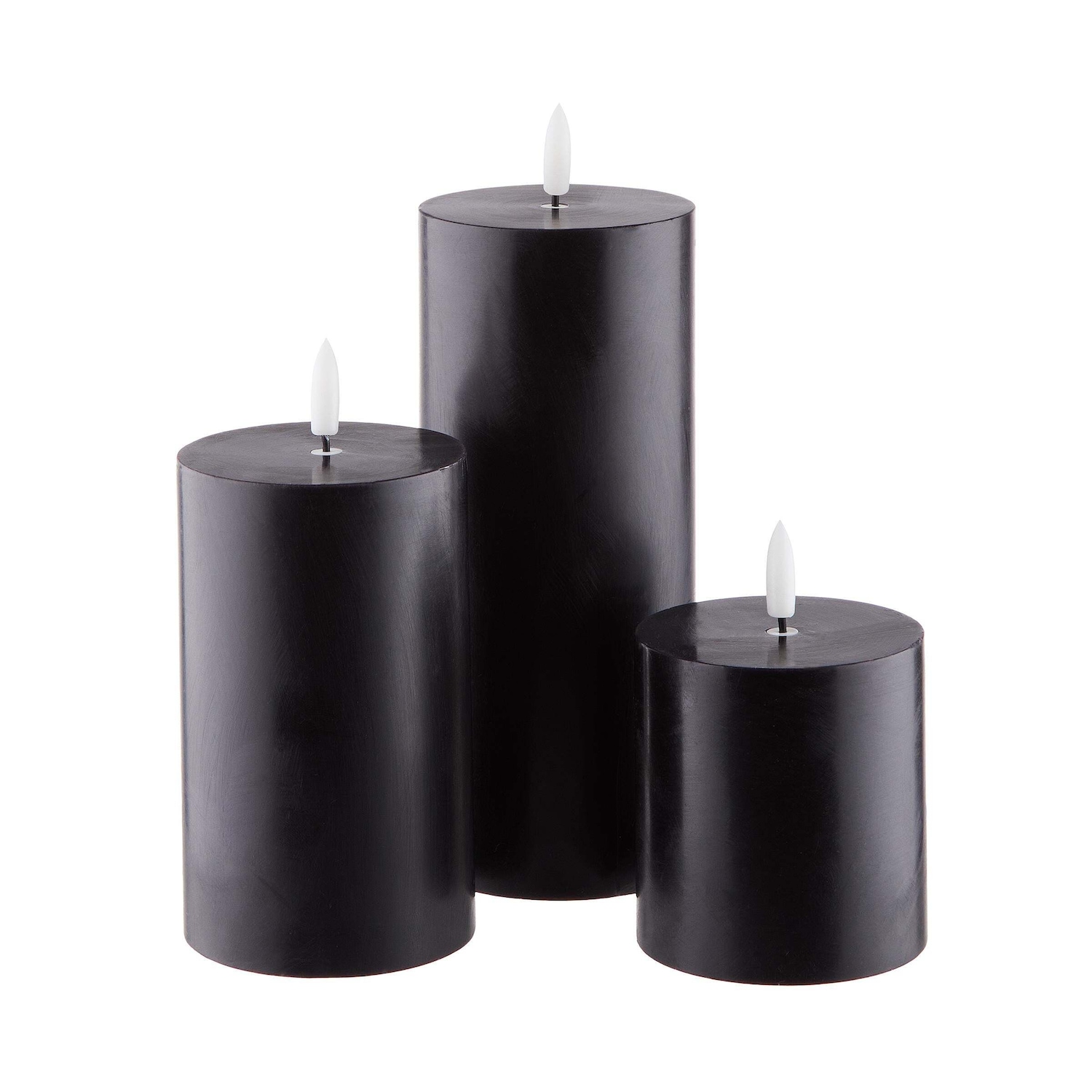 NORDIC LIGHT LED-Kerzen 3-tlg. mit Fernbedienung