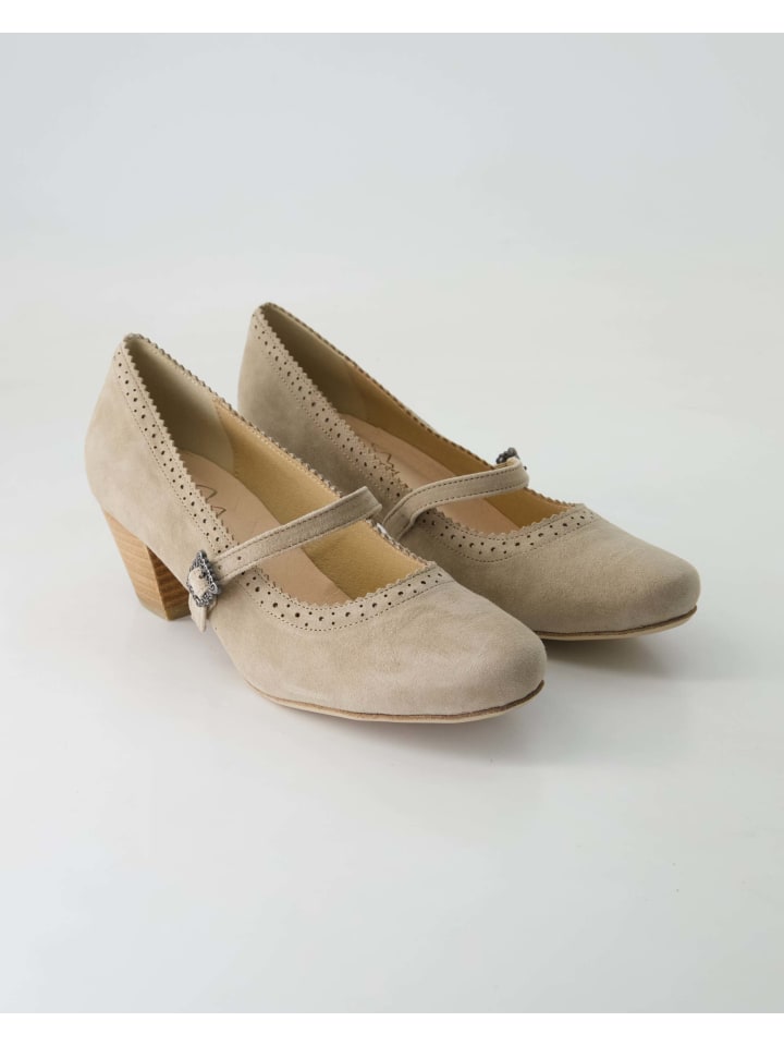 Hirschkogel Trachtenschuhe in Beige günstig kaufen