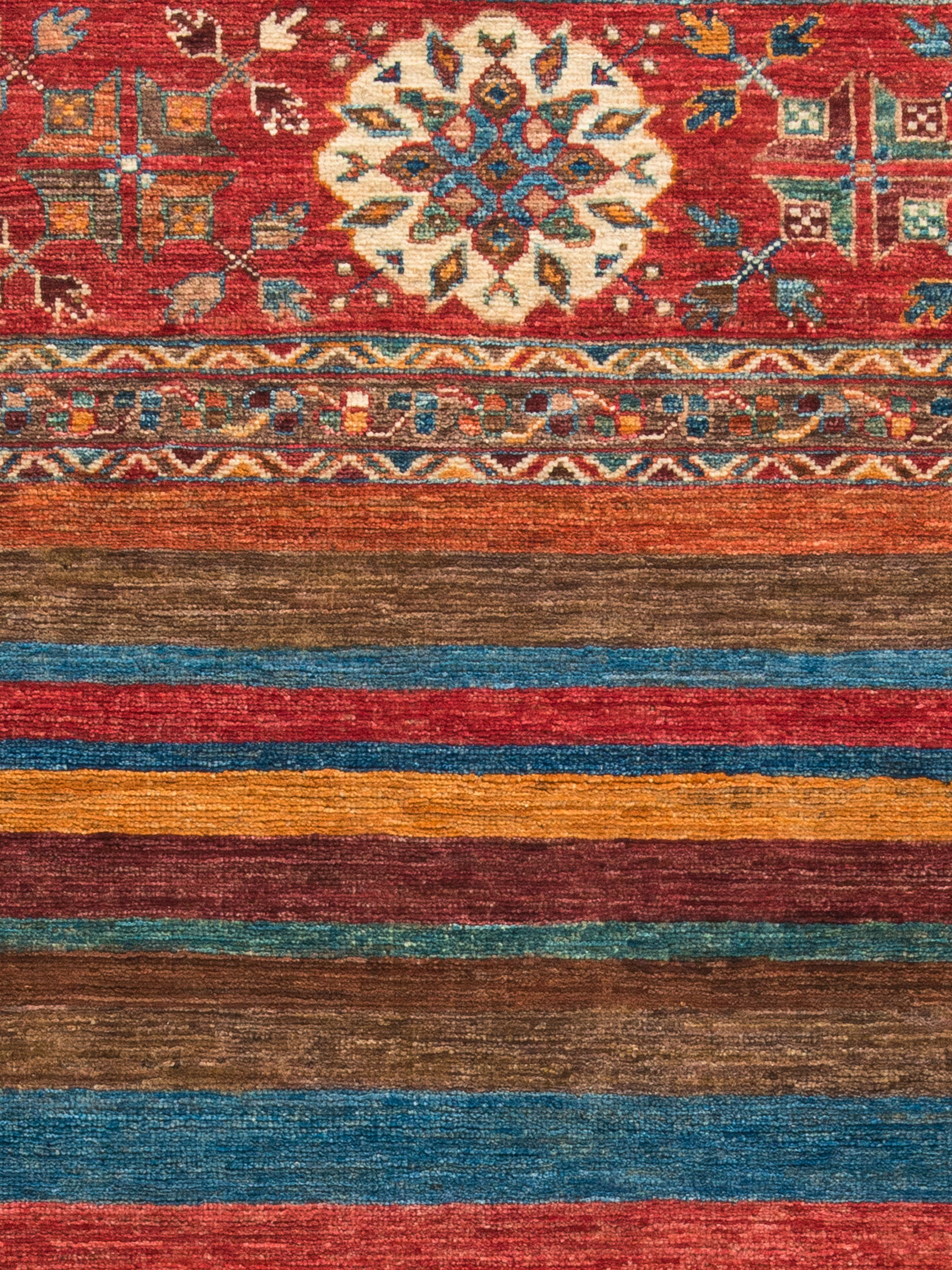 Chobi Schal ca. 175 x 251 cm, Unikat / Einzelstück