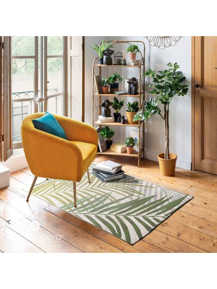 Atmosphera Créateur d'intérieur Terrassenteppich in grün günstig kaufen onesize