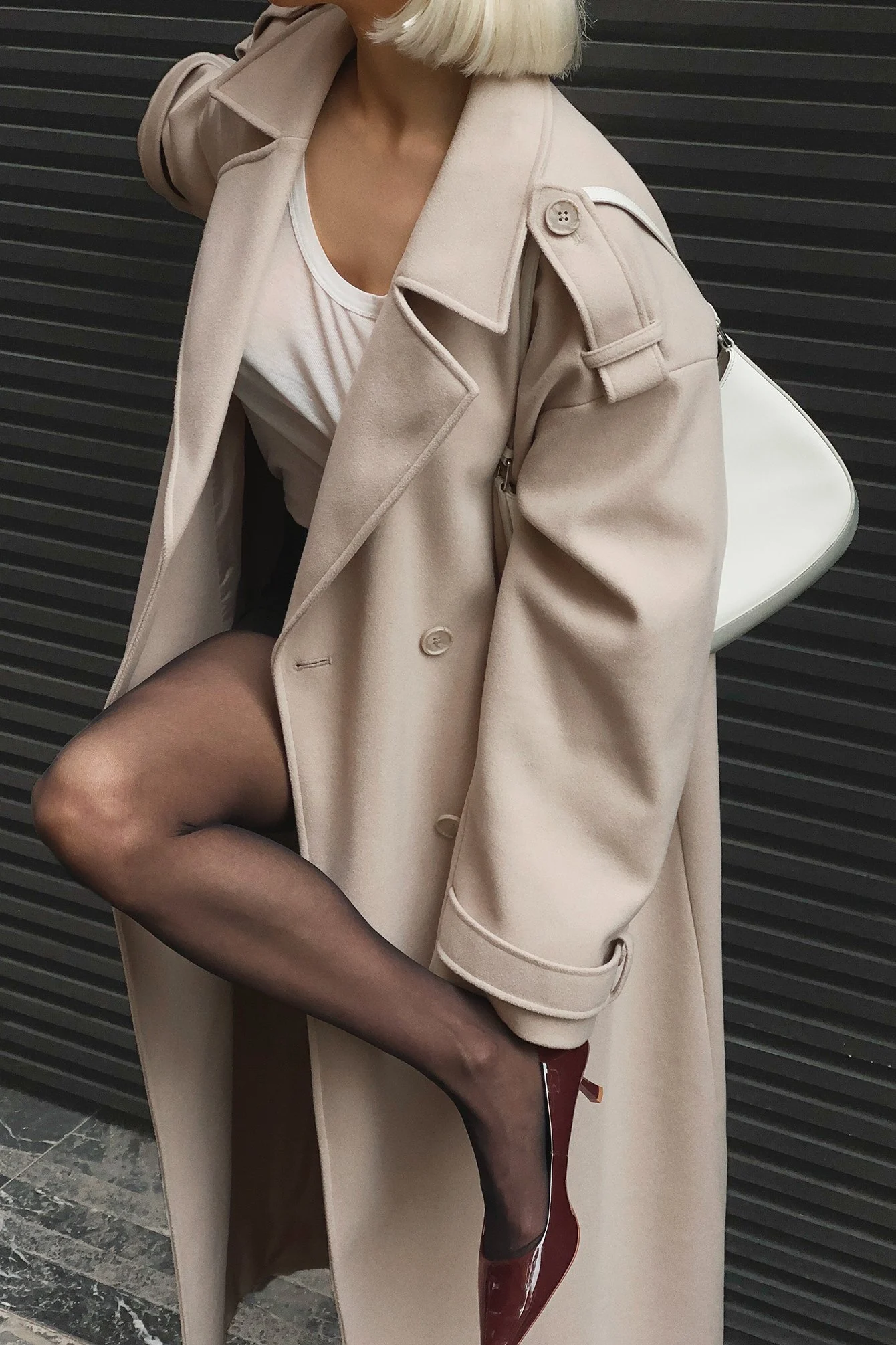 Dicker Oversize-Trenchcoat