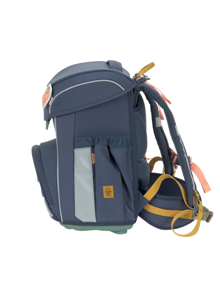 Lässig Lässig Schulranzen Set 7-teilig, Slim Unique navy günstig kaufen onesize