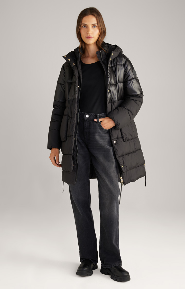 Steppjacke in Schwarz