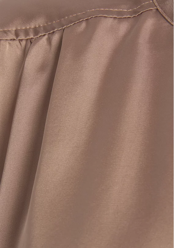 Satinbluse