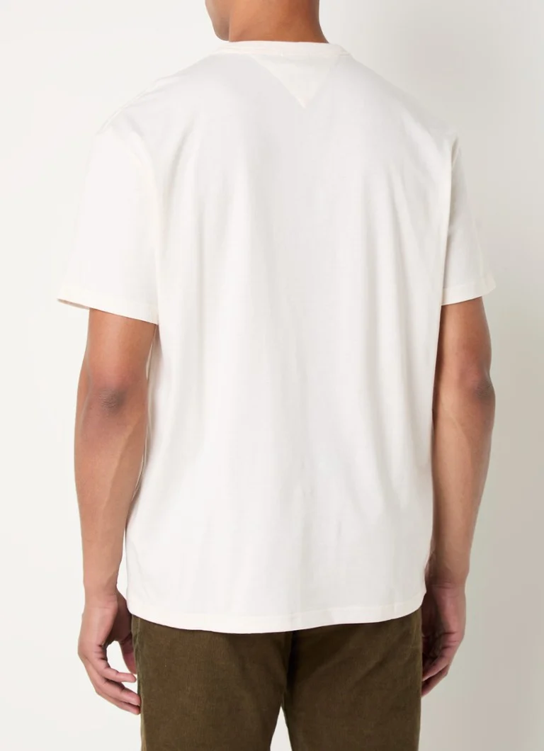 Tricou Tommy Hilfiger cu logo brodat