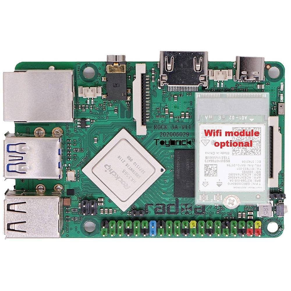Radxa ROCK3 A (4 GB Barebone-PC