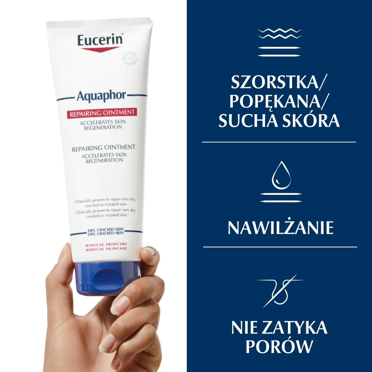 Eucerin Aquaphor regeneruojamasis tepalas