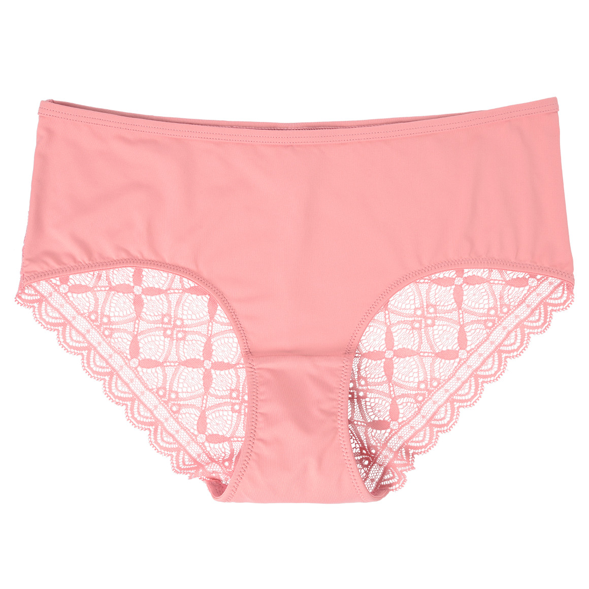 Damen Panty mit floraler Spitze