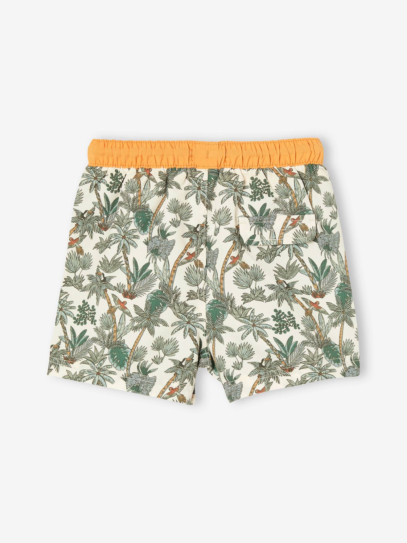 Short de bain imprimé bébé garçon vert