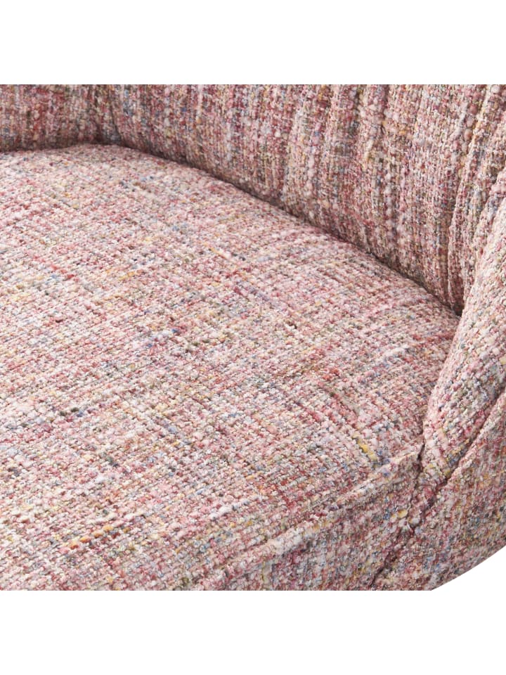 DUBI Möbel 2er-Set: Drehstuhl LORENA in Rosa - (B)49 x (H)83 x  (T)62 cm günstig kaufen onesize