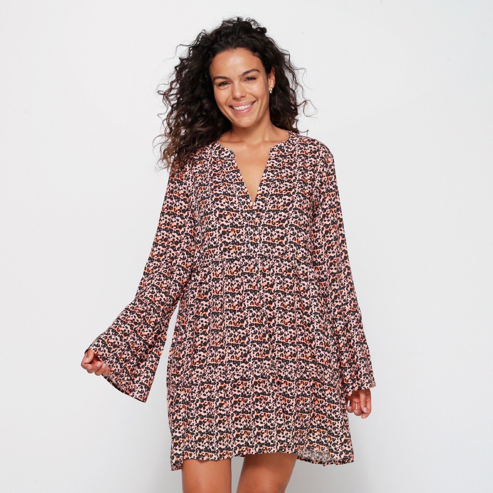 LingaDore 7107P-1 Pantherprint Strandkleid