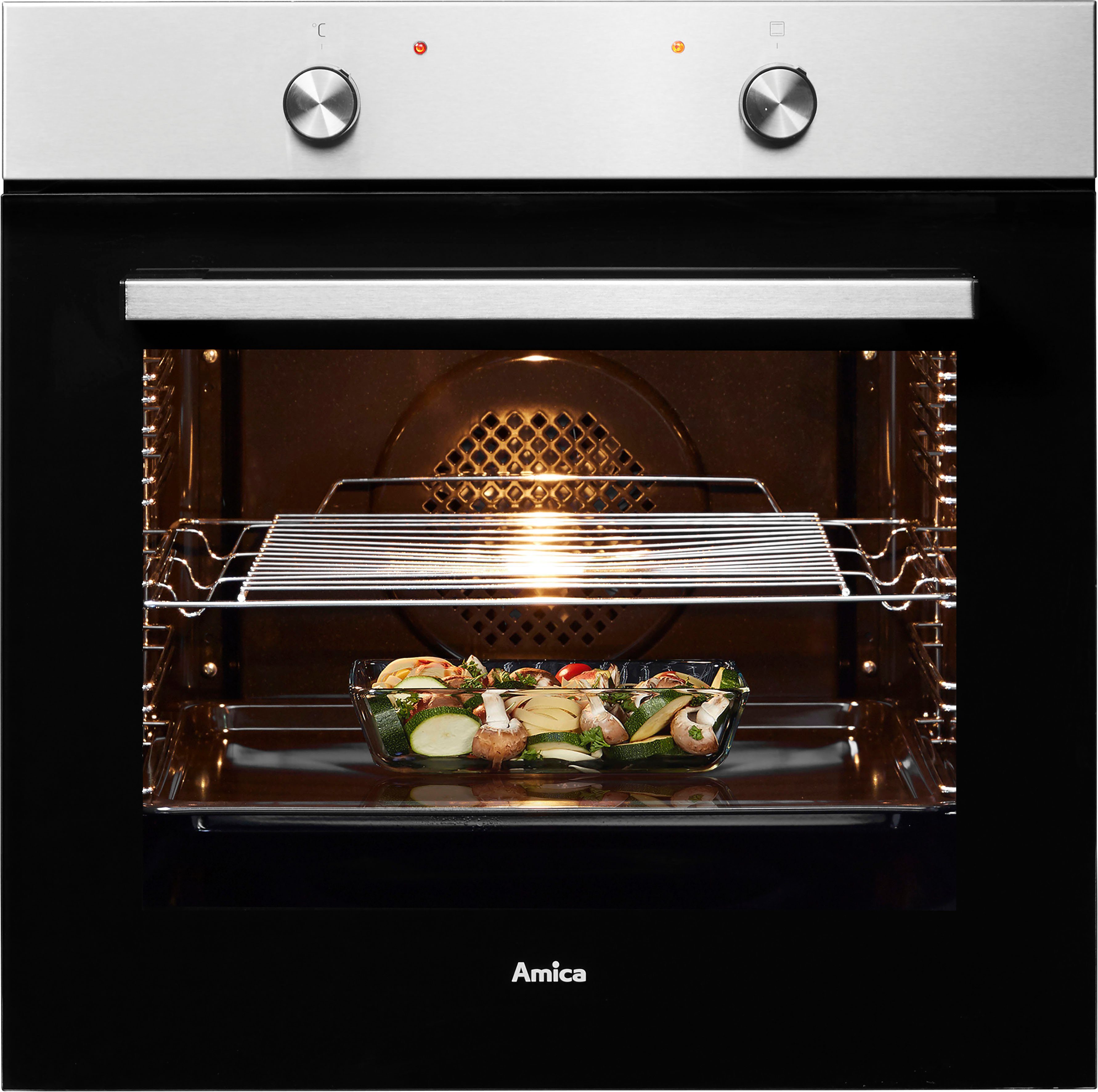 Amica Einbaubackofen EBX 943 640 E, mit Teleskopauszug nachrüstbar