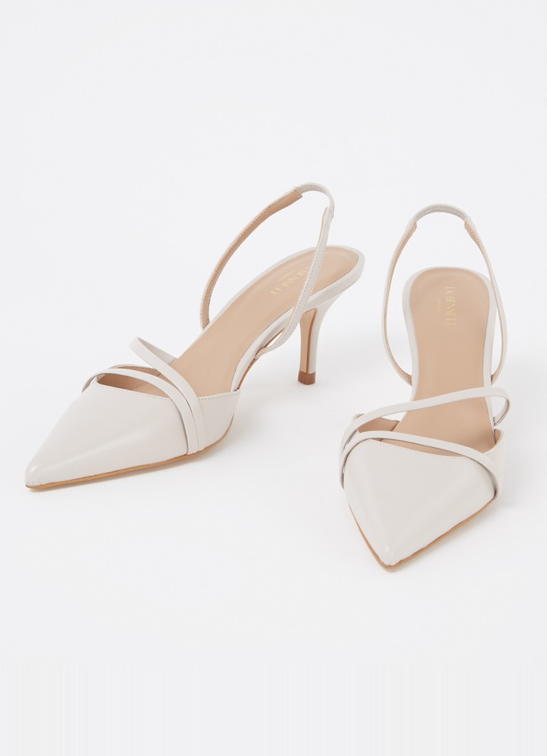 LKBennett Madely nahkainen slingback-korkokengät