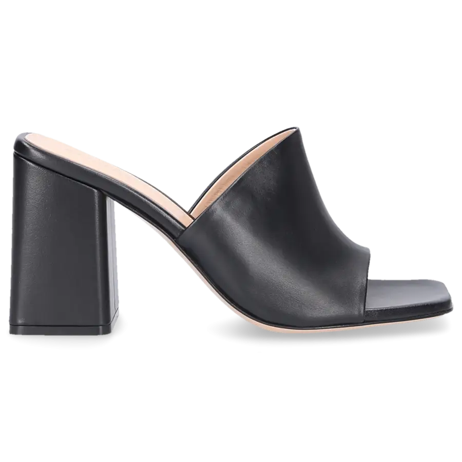 Gianvito Rossi - Pantoletten WYNN Nappaleder - schwarz