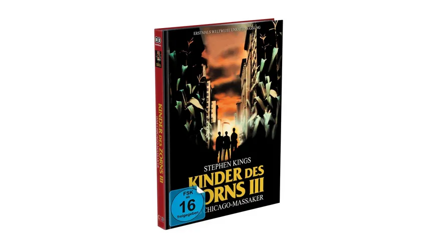 KINDER DES ZORNS 3 – Das Chicago Massaker - 2-Disc Mediabook - Cover B - Limited Edition - Uncrated  (Blu-ray + DVD)