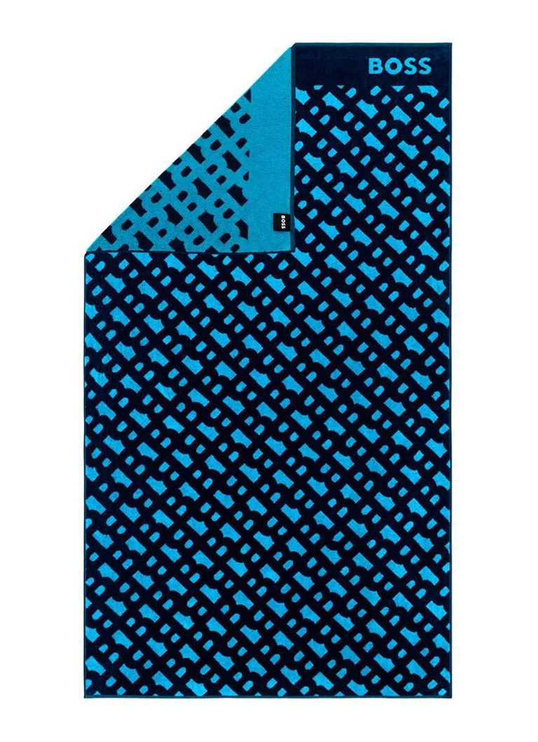 Ręcznik plażowy HUGO BOSS z bawełny organicznej, 90 x 160 cm