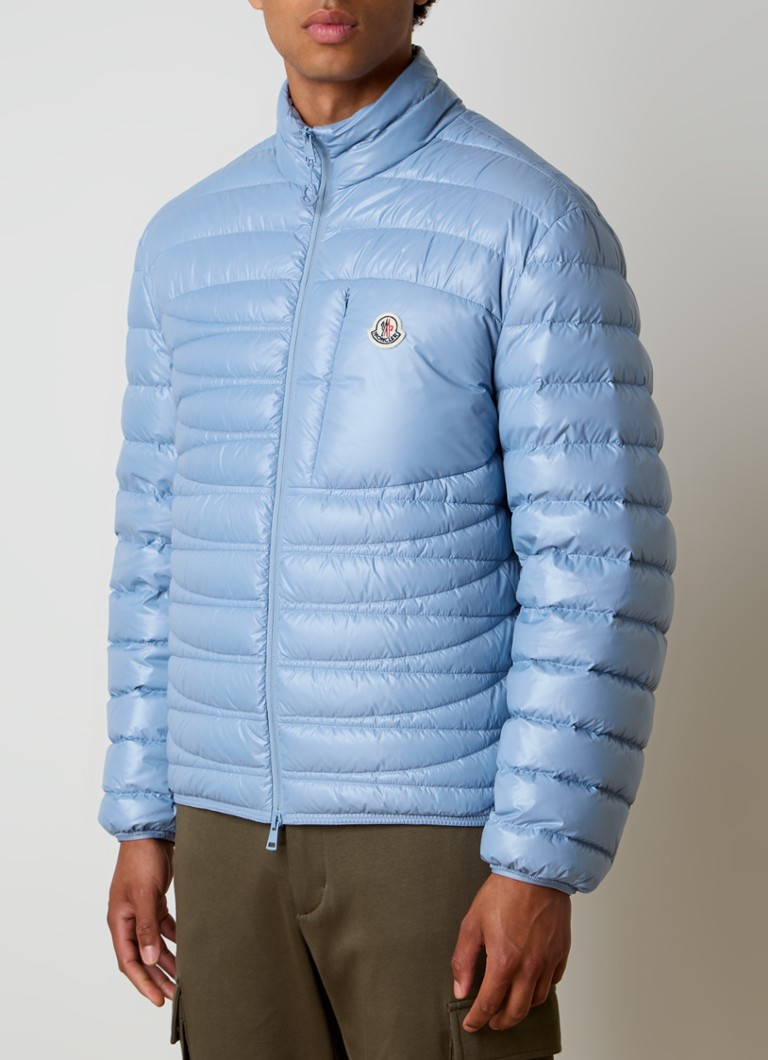 Jaqueta puffer Moncler Leveche com logo e enchimento de plumas