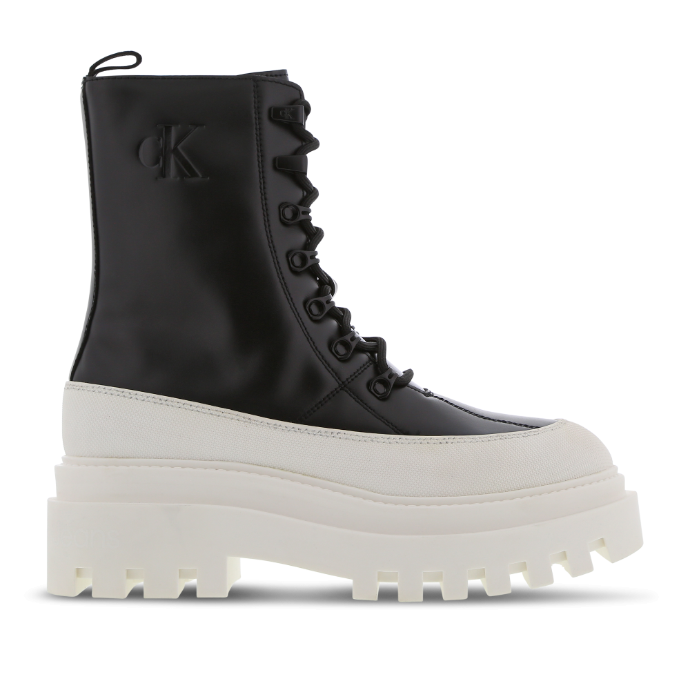 Calvin Klein Flatform Lace Up YW0YW01110-BEH / schwarz