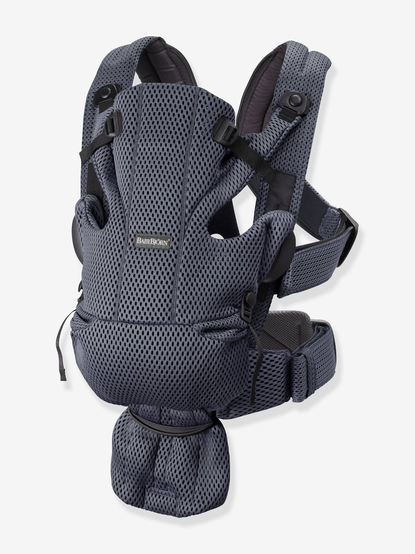 Porte-bébé physiologique BabyBjörn Move Mesh 3D vert sauge