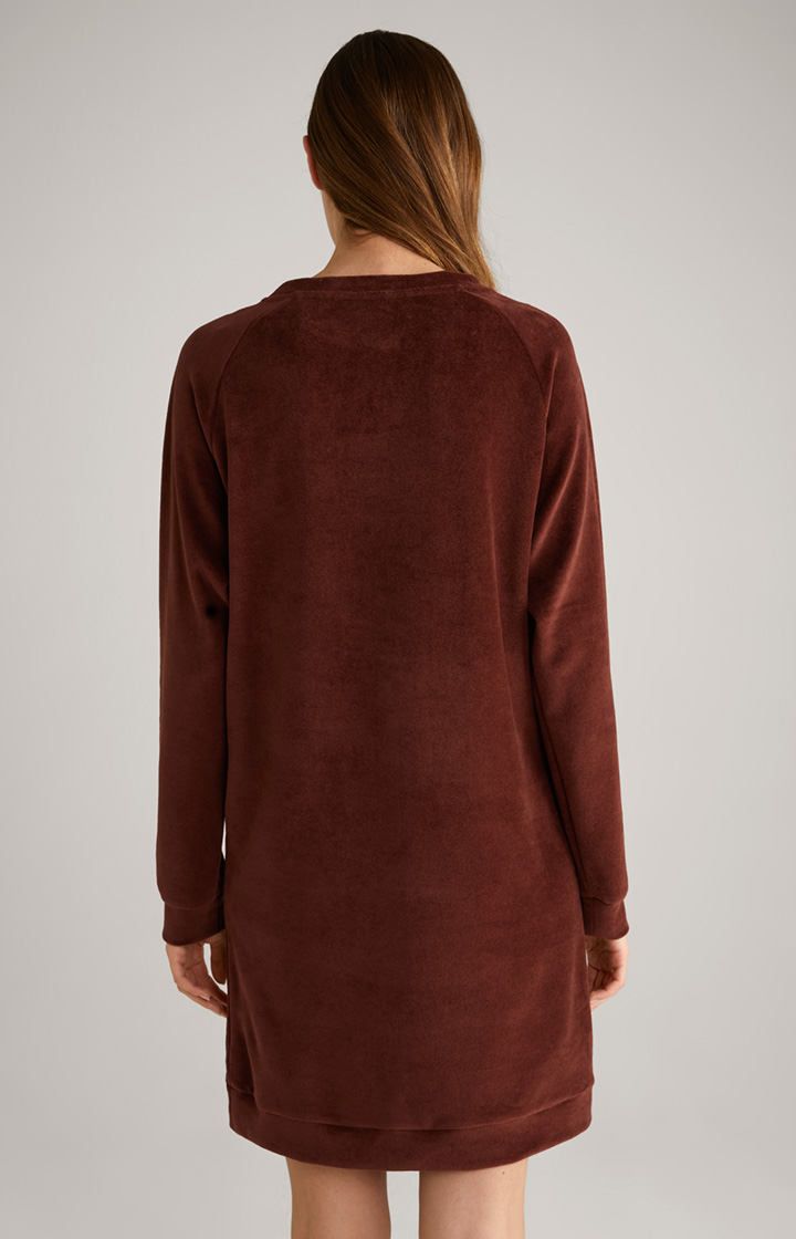 Loungewear Long-Sweater in Coffee