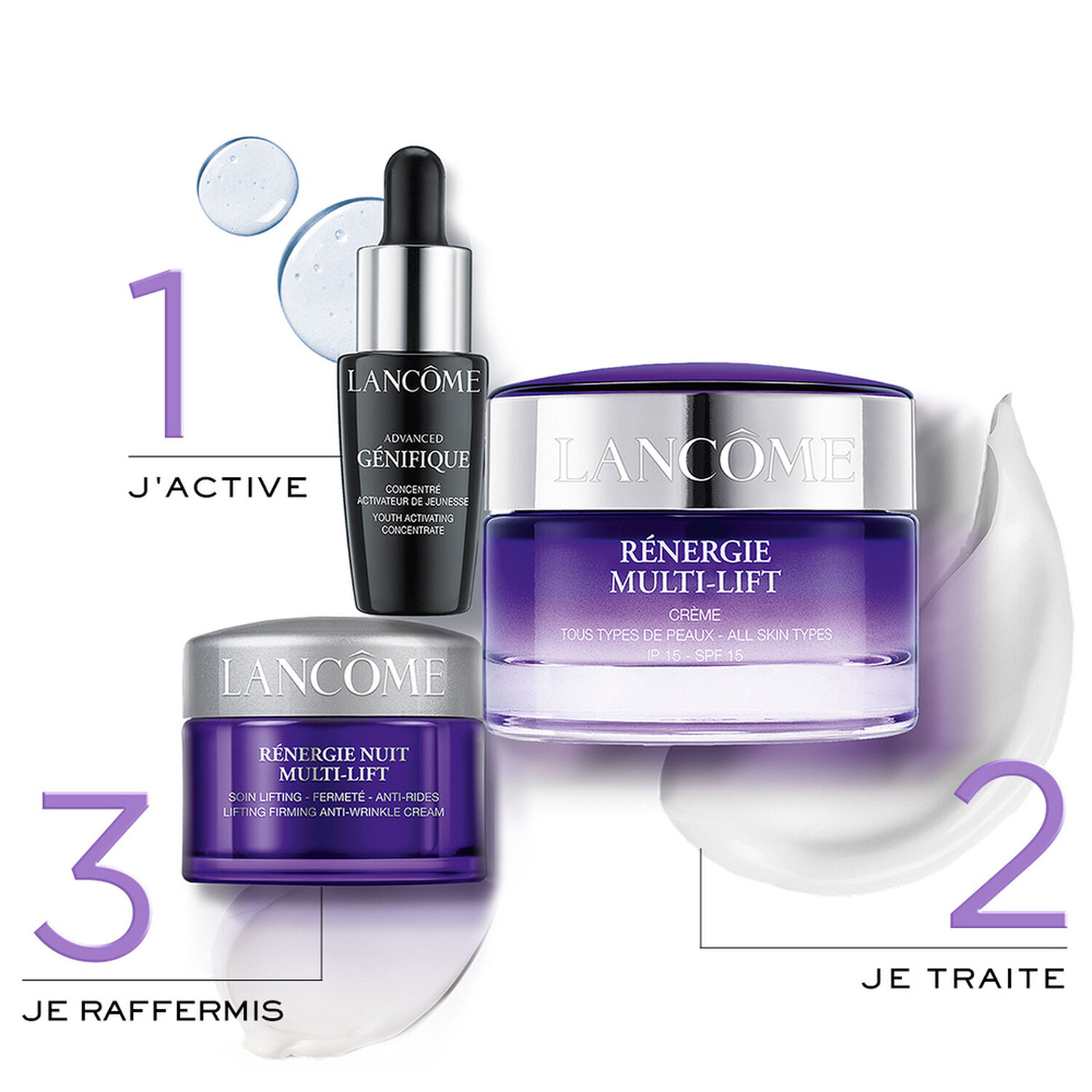 lancôme Rénergie Multi-Lift Coffret Crème Jour Rénergie Multi Lift 50 ml & 2 Produits