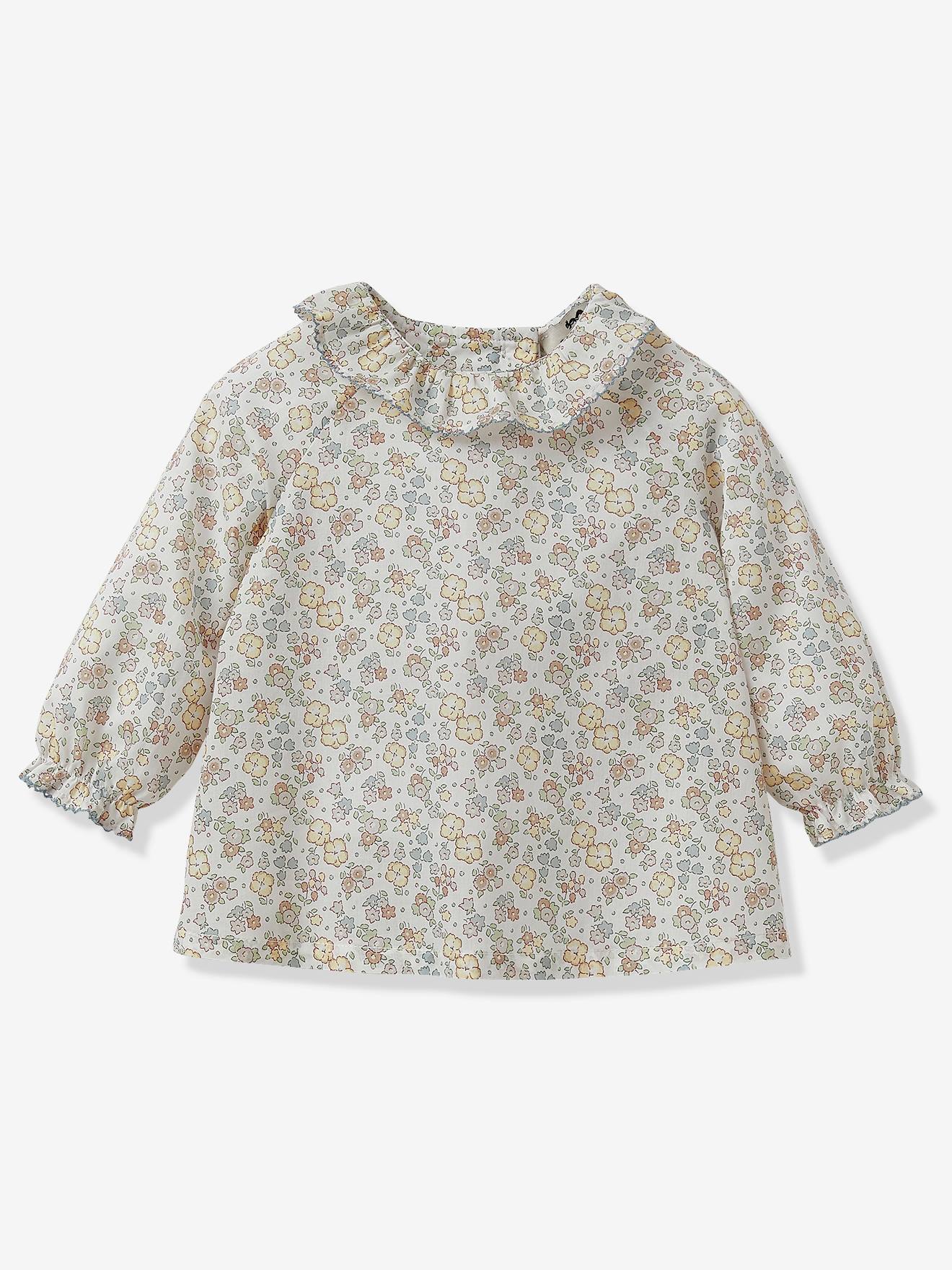 Blouse en tissu Liberty bébé CYRILLUS liberty 