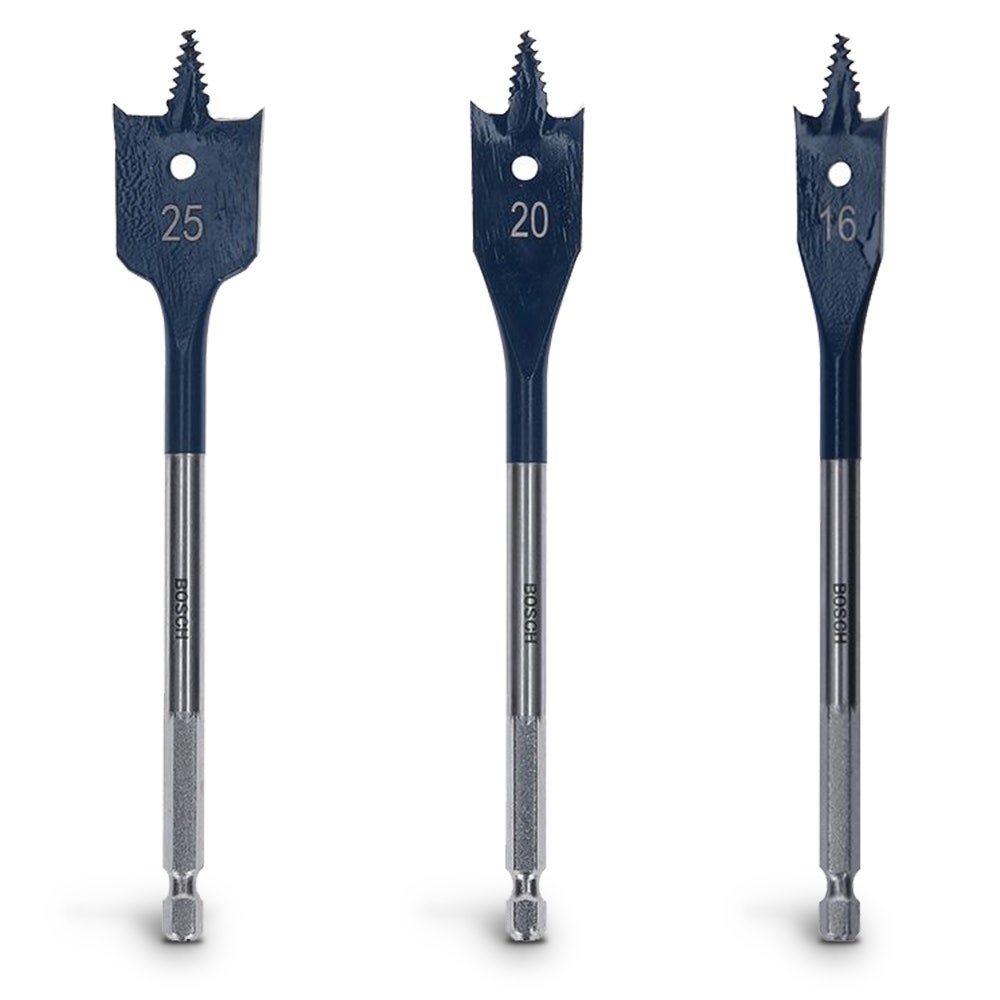 Conjunto de brocas planas BOSCH 16-25 mm - DAREDEVIL XTREME - 3 peças