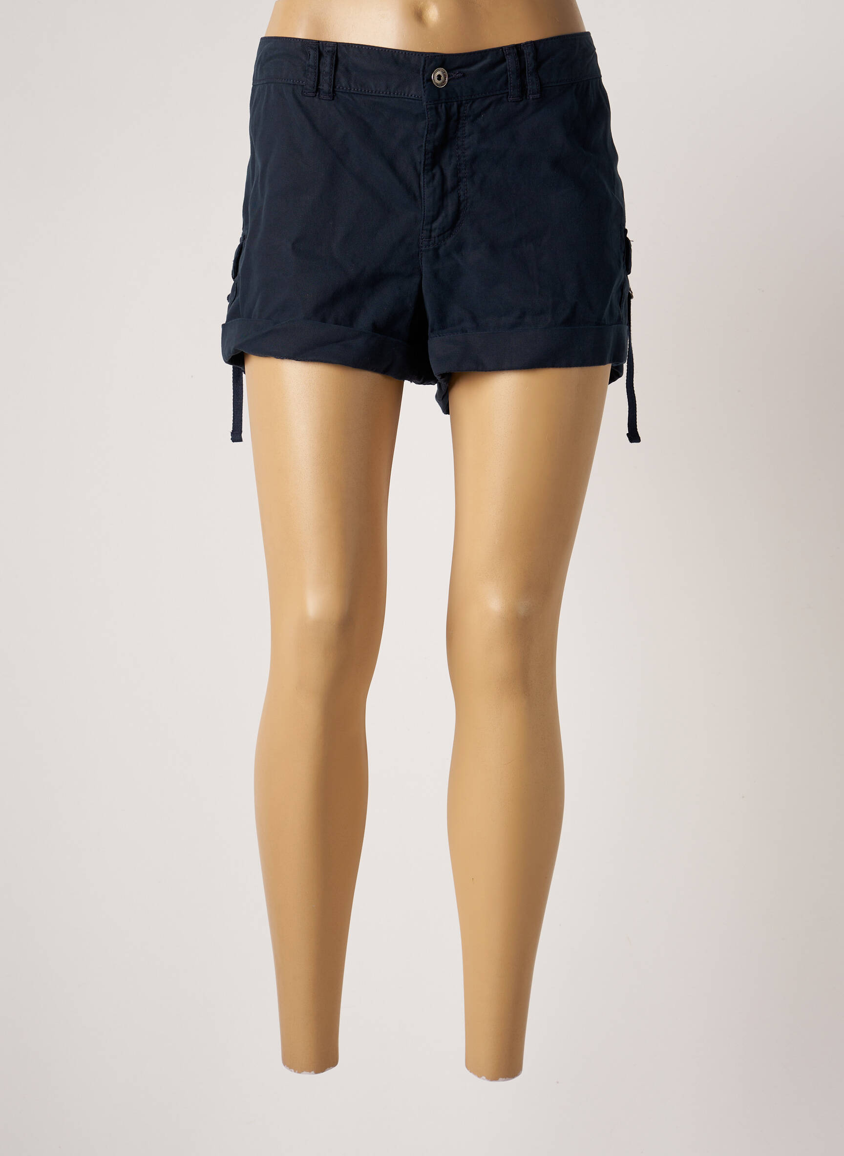Superdry Shorts 1 Femme couleur bleu