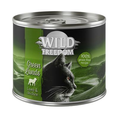 Wild Freedom Probierpaket: 400 g Trockenfutter + 6 x 200 /  70 g Nassfutter